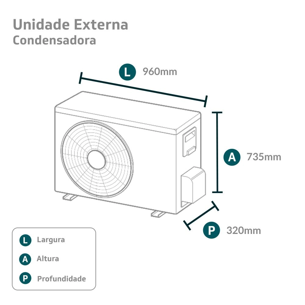 Ar-Condicionado Multi Split Inverter Daikin 34.000 (4x Evap HW