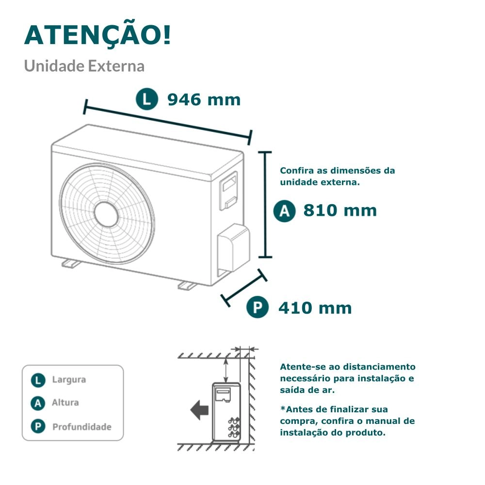 Ar-Condicionado Multi Split Inverter Springer Midea 42.000 (2x