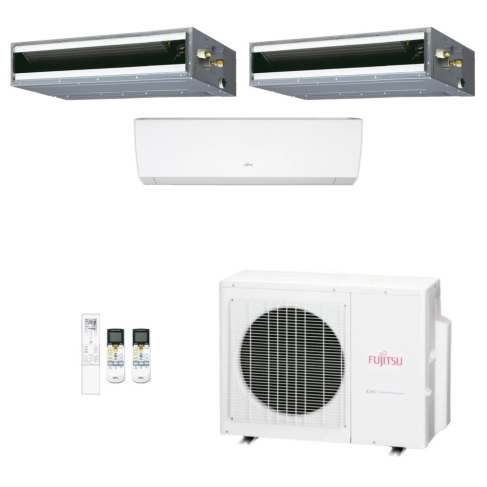 Ar-Condicionado Multi Split Inverter Fujitsu 23.000 (1x Evap HW