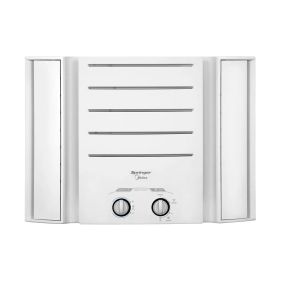 Ar-Condicionado Janela Manual Springer Midea QCK078BB 7.500 BTUs Só Frio 127V