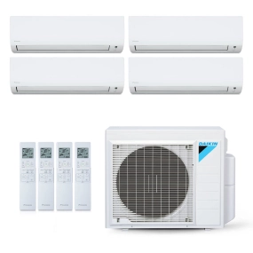 Ar-Condicionado Multi Split Inverter Daikin 28.000 BTUs (4x Evap HW 9.000) Quente/Frio 220V