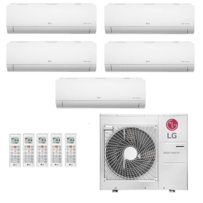Ar-Condicionado Multi Split Inverter LG 36.000 (5x Evap HW 9.000) Quente/Frio 220V								