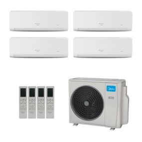 Ar-Condicionado Multi Split Inverter Springer Midea 36.000 (4x Evap HW 12.000) Quente/Frio 220V