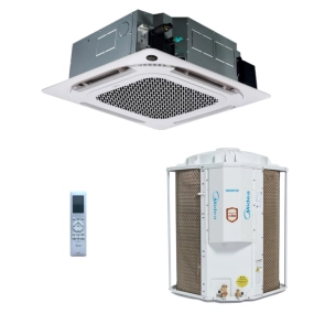 Ar-Condicionado Split Cassete Inverter 4 Vias Midea Connect 24.000 BTUs R-32 Só Frio 220V Monofásico
